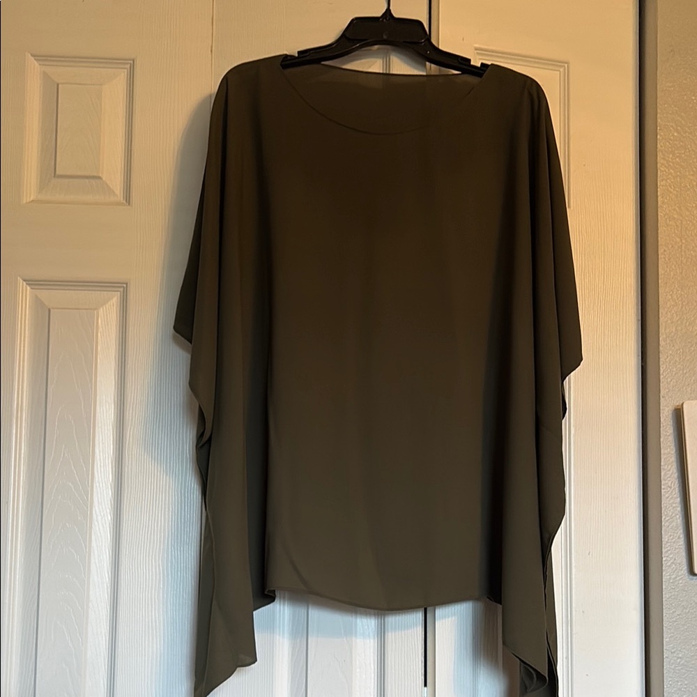Olive Green Women's Top